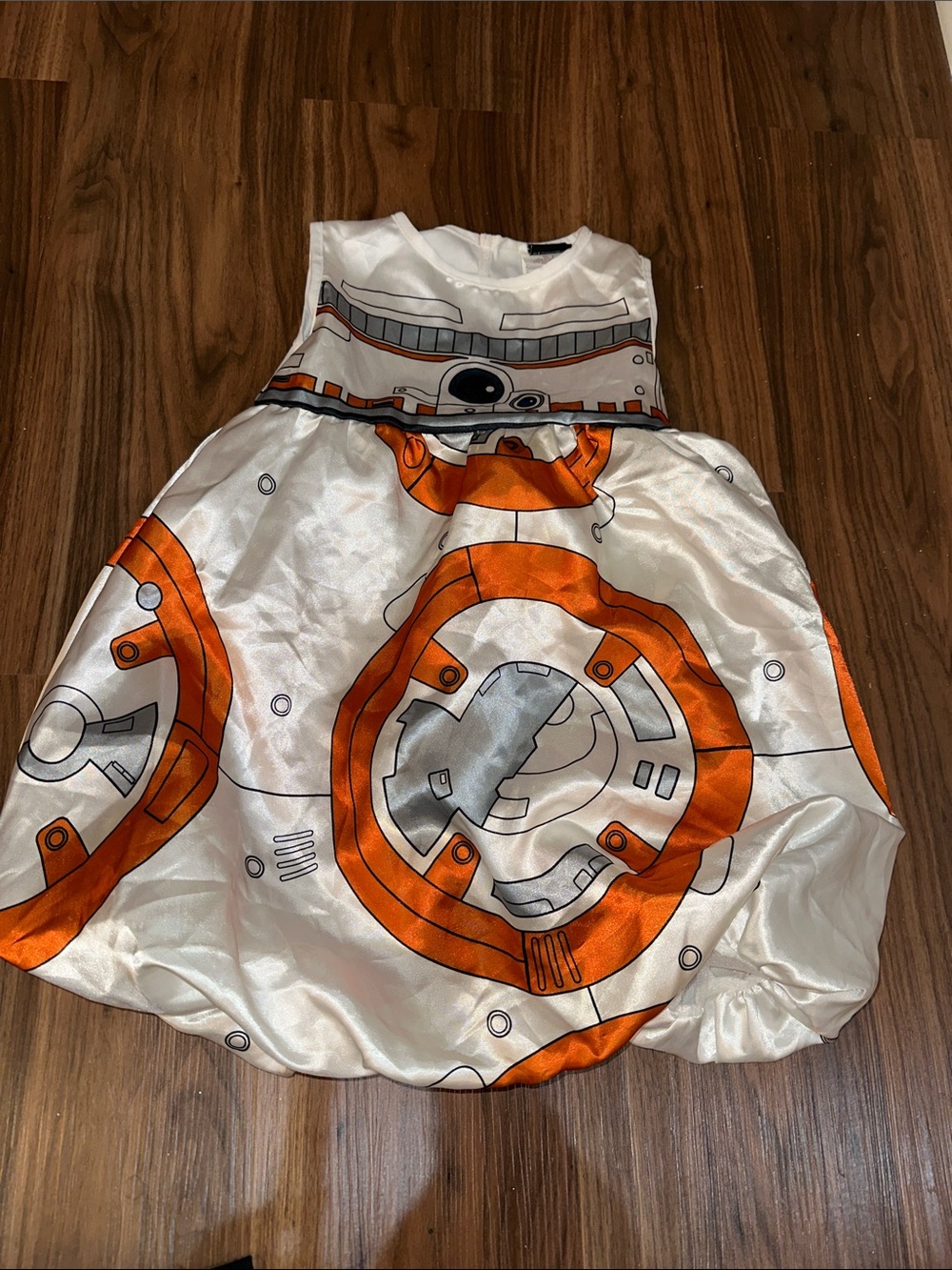 Star Wars costume, dress girls size small dress up